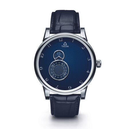 Montre Trilobe Nuit Fantastique Bleu Grainé