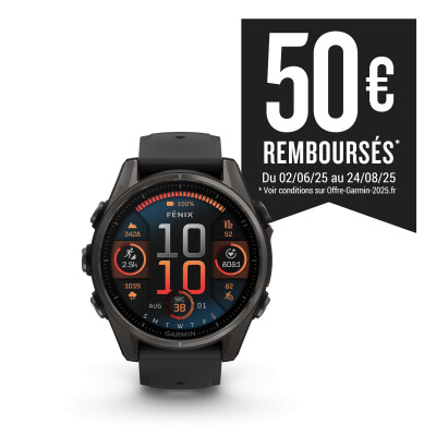 Montre Garmin fēnix® 8 43mm AMOLED 010-02903-21