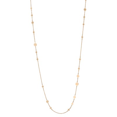 Sautoir or rose pampilles