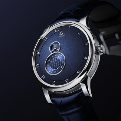 Montre Trilobe Nuit Fantastique Bleu Grainé