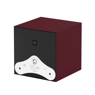 Remontoir pour montre automatique SwissKubik Startbox burgundy Edition limitée
