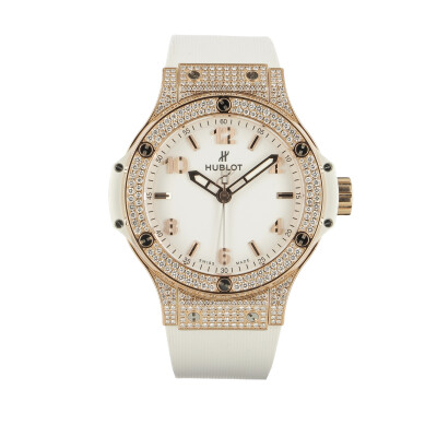 Big Bang Gold White Pave 38mm