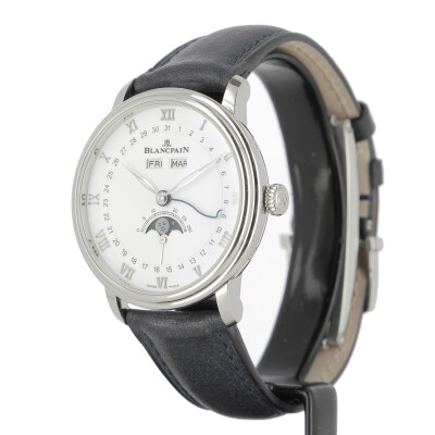 Villeret Quantième Complet moonphase watch