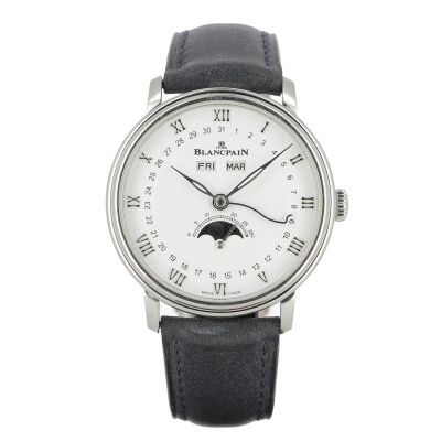 Villeret Quantième Complet moonphase watch