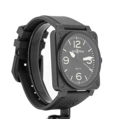 Bell & Ross BR01-92 PVD on rubber