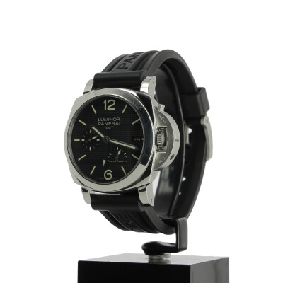 Montre Panerai Luminor 3 days gmt power reserve automatic acciaio
