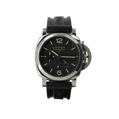 Montre Panerai Luminor 3 days gmt power reserve automatic acciaio