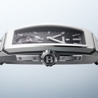 Montre Bianchet Ultrafino Tonneau Titanium Black