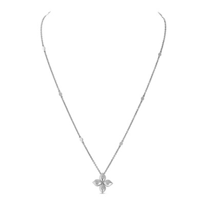 Pendentif collection Mikou, en or gris et diamants
