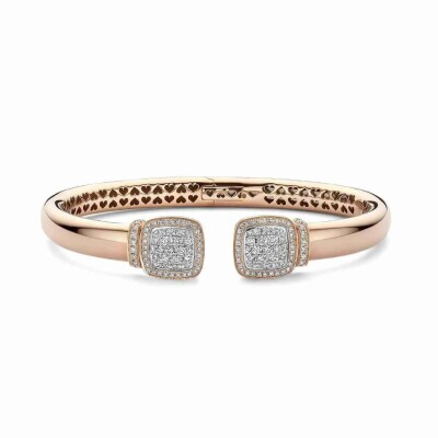 Bracelet Milano Exclusive en or rose et diamants