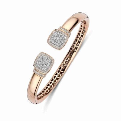Bracelet Milano Exclusive en or rose et diamants