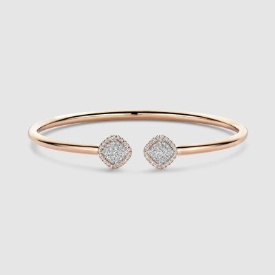 Bracelet Milano Sweeties en or rose et diamants