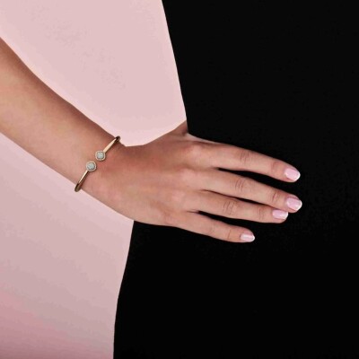 Bracelet Milano Sweeties en or rose et diamants