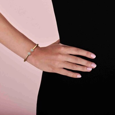Bracelet Milano Sweeties en or jaune et diamants