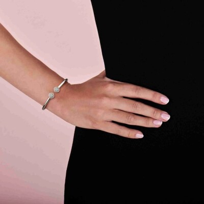 Bracelet Milano Sweeties en or blanc et diamants