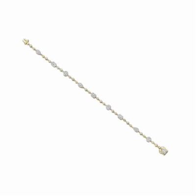 Bracelet Venice Exclusive en or jaune et diamants