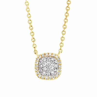 Pendentif Milano Sweeties en or jaune et diamants