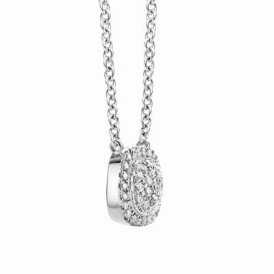 Pendentif Milano Sweeties en or gris et diamants