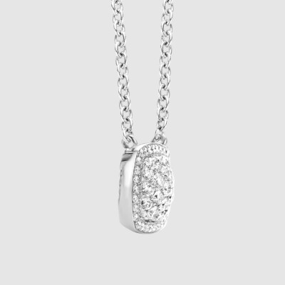 Pendentif Milano Exclusive en or gris et diamants