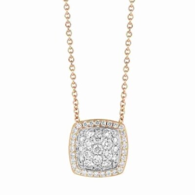 Pendentif Milano Exclusive en or rose et diamants