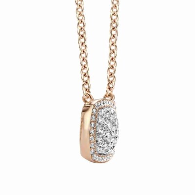 Pendentif Milano Exclusive en or rose et diamants