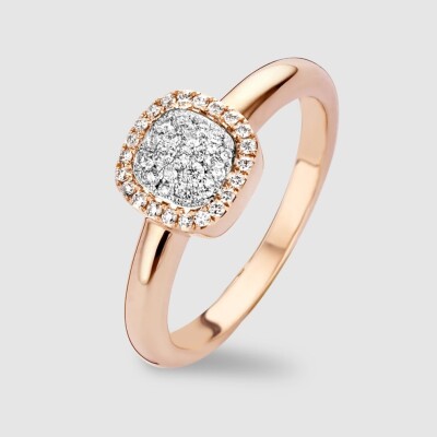Bague Milano Sweeties en or rose et diamants