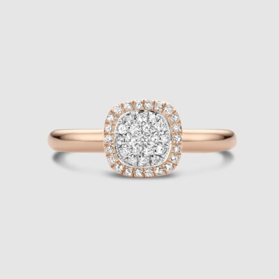Bague Milano Sweeties en or rose et diamants
