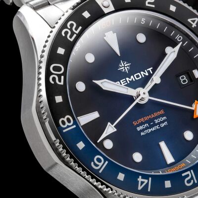 Montre Supermarine "Glacier" Blue