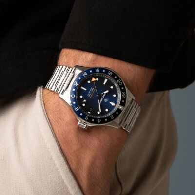 Montre Supermarine "Glacier" Blue