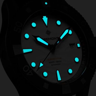 Montre Supermarine Full Ceramic Polar White