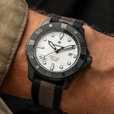 Montre Supermarine Full Ceramic Polar White