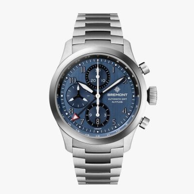 Montre Altitude Chronographe GMT Blue Dial
