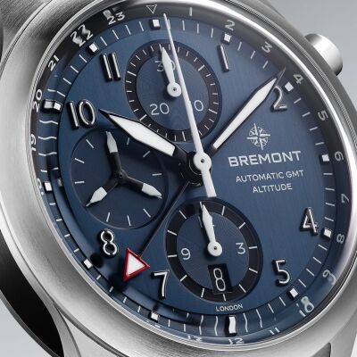 Montre Altitude Chronographe GMT Blue Dial