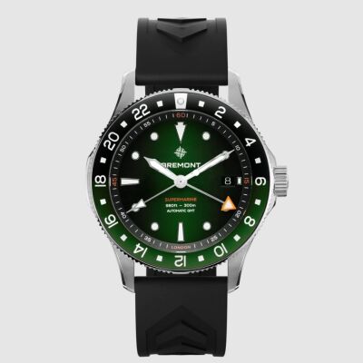 Montre Supermarine GMT Tundra Verte
