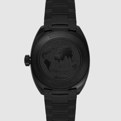 Montre Terra Nova Jumping Hour Stealth Black