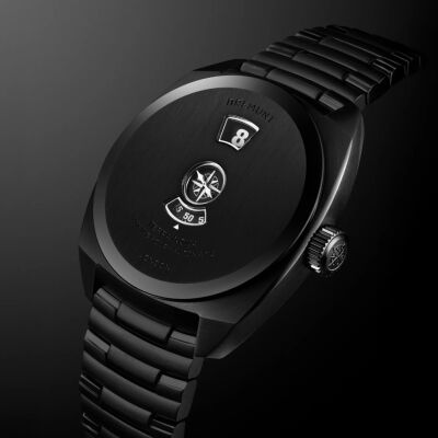 Montre Terra Nova Jumping Hour Stealth Black