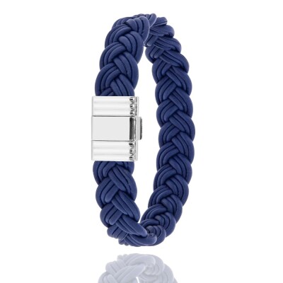 Bracelet Albanu en cuir de pomme, fermoir acier