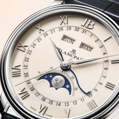 Montre Blancpain Villeret Quantième Complet phase de lune