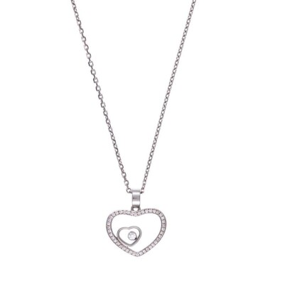 Pendentif Chopard Happy Diamonds en coeur