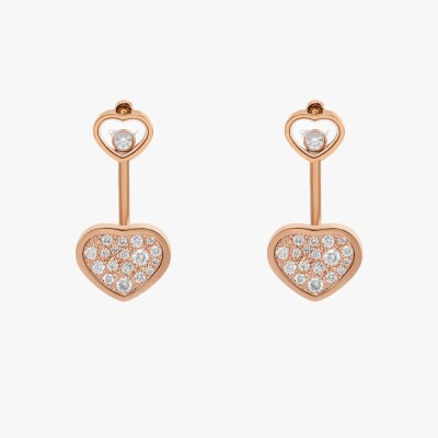 Boucles d'oreilles Chopard Happy Hearts