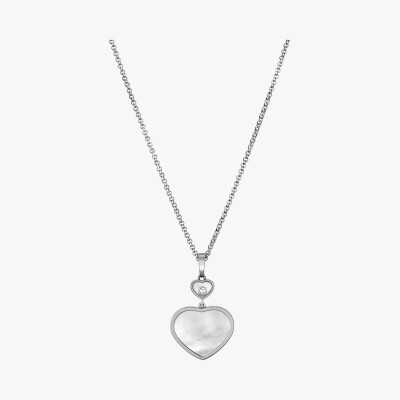 Pendentif Chopard Happy Hearts nacre