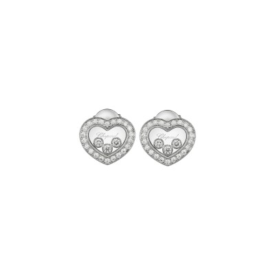Boucles d'oreilles Chopard Happy Diamonds