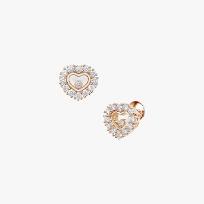 Boucles d'oreilles Chopard Happy Diamonds