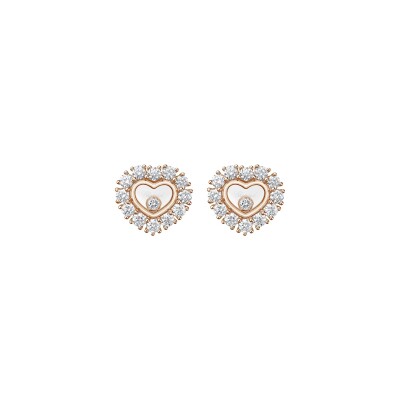 Boucles d'oreilles Chopard Happy Diamonds