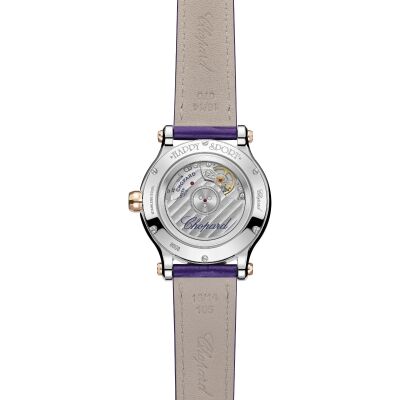 Montre Chopard Happy Sport violette
