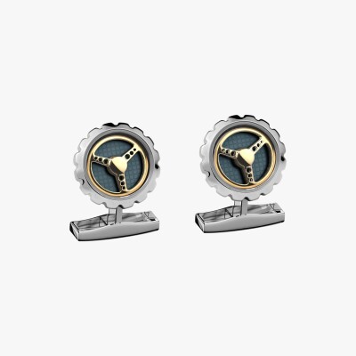Boutons de manchette Chopard Classic Racing bicolore