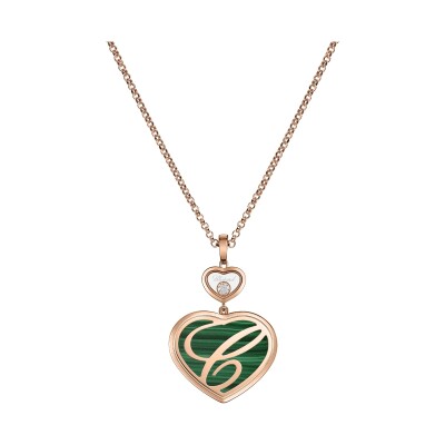 Pendentif Chopard Happy Hearts Malachite