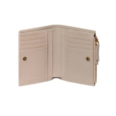 Portefeuille Chopard cuir beige