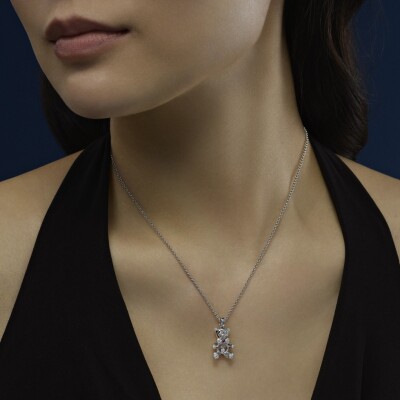 Pendentif Chopard Happy Diamonds Ours