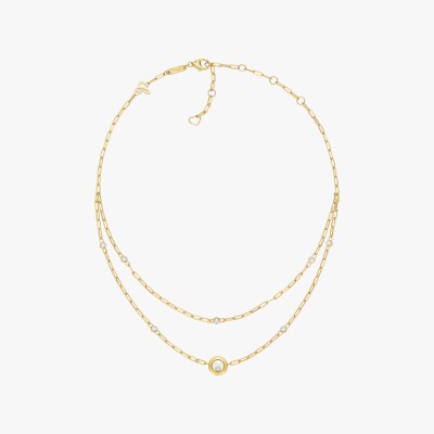 Collier Chopard Happy Diamonds deux rangs